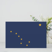 Vlag van Alaska Briefpapier (Staand voorkant)