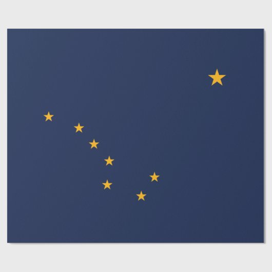 Vlag van Alaska Cadeaupapier (Vlak)