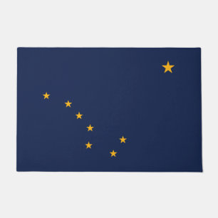 Vlag van Alaska Deurmat