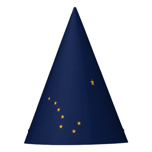 Vlag van Alaska Feesthoedjes (Voorkant)