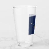 Vlag van Alaska Glas (Rechts)