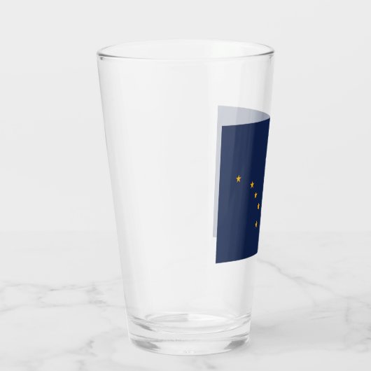 Vlag van Alaska Glas (Rechts)