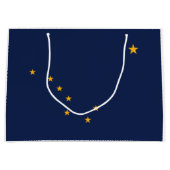 Vlag van Alaska Groot Cadeauzakje (Voorkant)