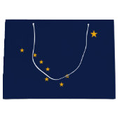 Vlag van Alaska Groot Cadeauzakje (Voorkant)