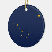 Vlag van Alaska Keramisch Ornament (Links)