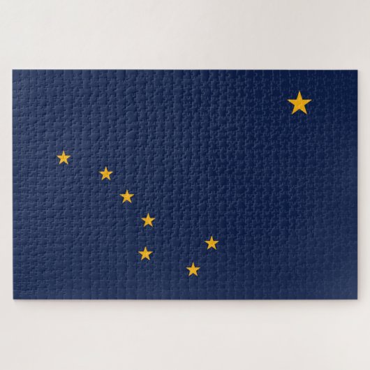 Vlag van Alaska Legpuzzel (Horizontaal)