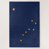 Vlag van Alaska Legpuzzel (Verticaal)