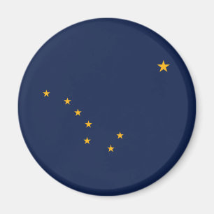 Vlag van Alaska Magneet