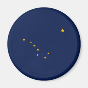 Vlag van Alaska Magneet