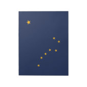 Vlag van Alaska Notitieblok (Linkerzijde)