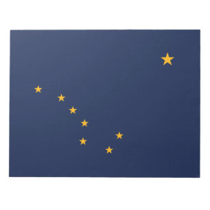 Vlag van Alaska Notitieblok