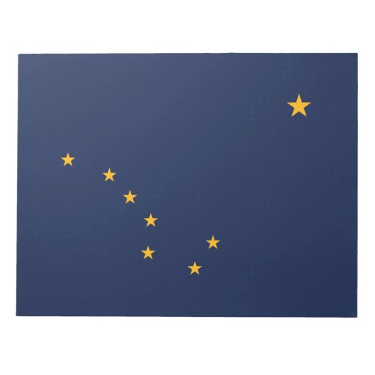 Vlag van Alaska Notitieblok (Voorkant)
