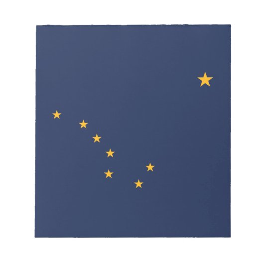 Vlag van Alaska Notitieblok (Voorkant)