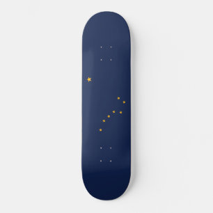Vlag van Alaska Persoonlijk Skateboard