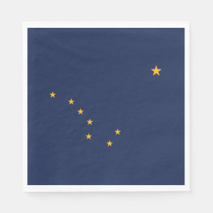 Vlag van Alaska Servet