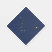Vlag van Alaska Servet (Hoek)
