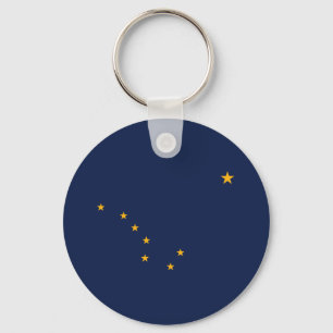 Vlag van Alaska Sleutelhanger