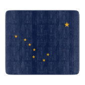 Vlag van Alaska Snijplank (Voorkant)