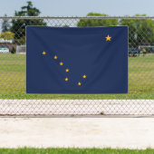 Vlag van Alaska Spandoek (Insitu)