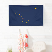 Vlag van Alaska Spandoek (Insitu)