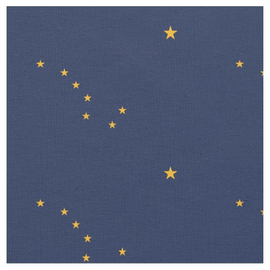 Vlag van Alaska Stof (Close Up)