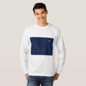 Vlag van Alaska T-shirt (Voorkant volledig)