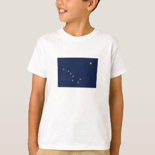 Vlag van Alaska T-shirt