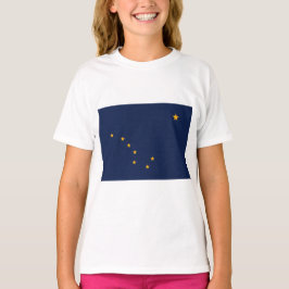 Vlag van Alaska T-shirt