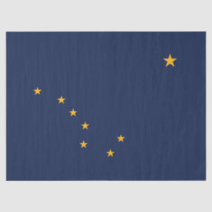 Vlag van Alaska Tissuepapier
