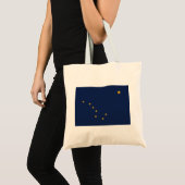 Vlag van Alaska Tote Bag (Voorkant (product))