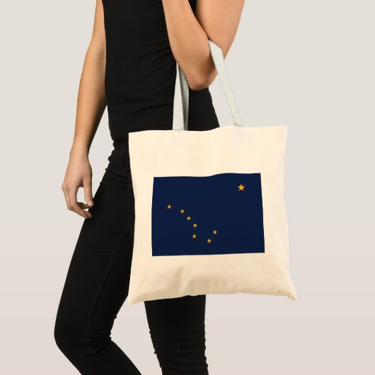Vlag van Alaska Tote Bag (Voorkant (product))