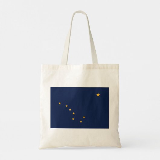 Vlag van Alaska Tote Bag (Achterkant)