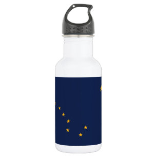 Vlag van Alaska Waterfles