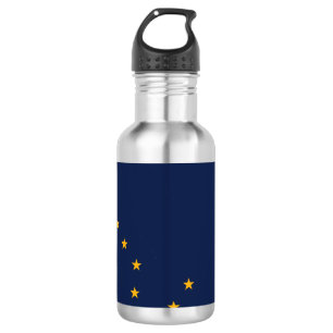 Vlag van Alaska Waterfles