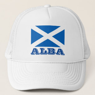 Vlag van Alba Trucker Pet