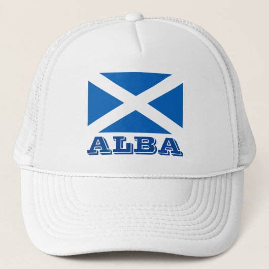 Vlag van Alba Trucker Pet (Voorkant)