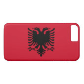 vlag van Albanië Case-Mate iPhone Case (Achterkant (Horizontaal))