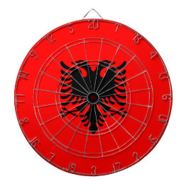 vlag van Albanië Dartbord