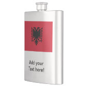 vlag van Albanië Flacon (Links)