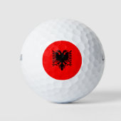 vlag van Albanië Golfballen (Voorkant)