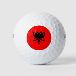 vlag van Albanië Golfballen