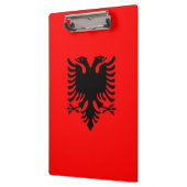 vlag van Albanië Klembord (Links)
