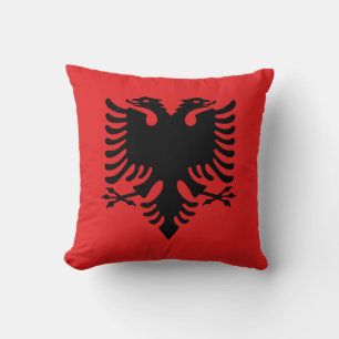 Vlag van Albanië Kussen