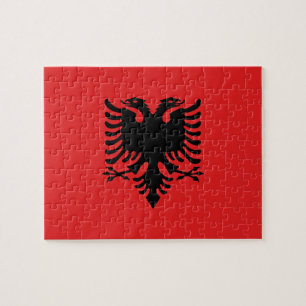 vlag van Albanië Legpuzzel