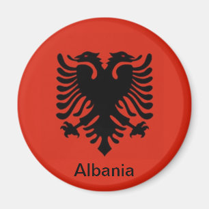 vlag van Albanië Magneet