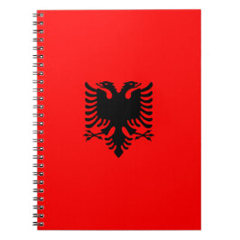 vlag van Albanië Notitieboek