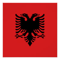 vlag van Albanië