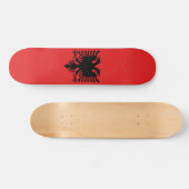 vlag van Albanië Persoonlijk Skateboard (Horizontaal)