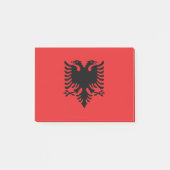 vlag van Albanië Post-it® Notes (Voorkant)