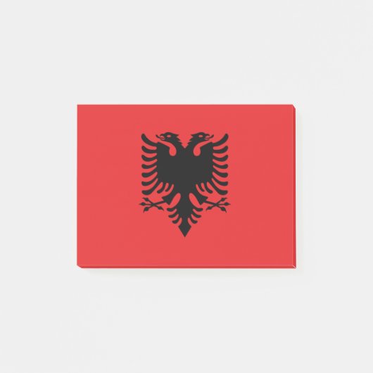 vlag van Albanië Post-it® Notes (Voorkant)